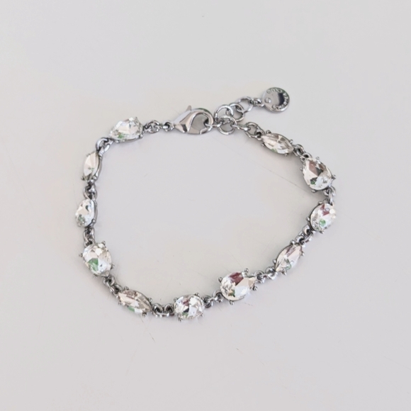 Crystal Rhinestone Bracelet - Picture 2 of 3
